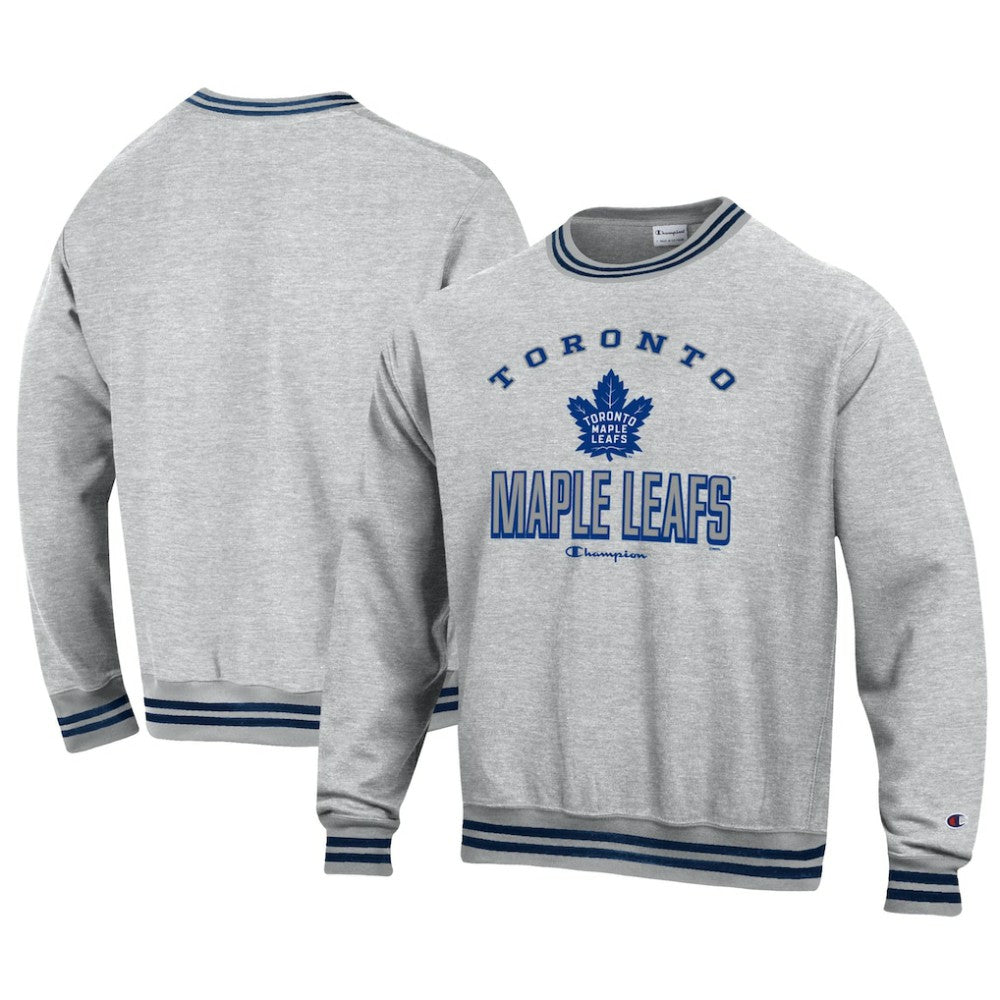 Toronto Maple Leafs Champion Reverse Weave Yarn Dye Pullover Sweatshirt Online