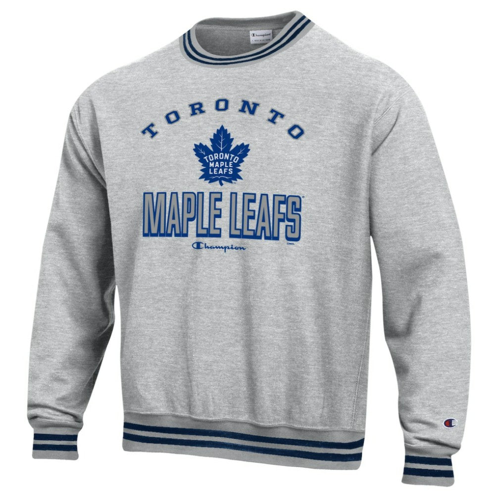 Toronto Maple Leafs Champion Reverse Weave Yarn Dye Pullover Sweatshirt Online
