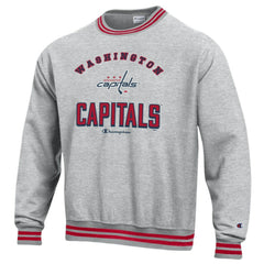 Washington Capitals Champion Reverse Weave Yarn Dye Pullover Sweatshirt Sale