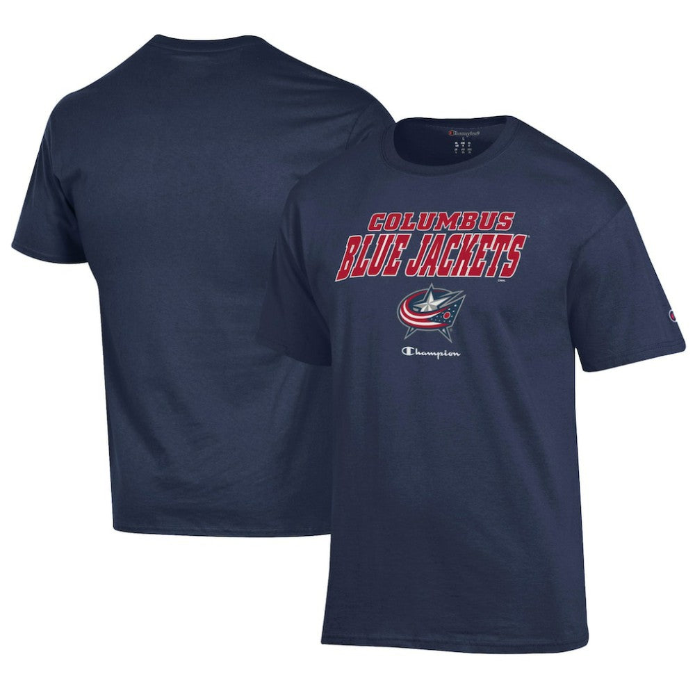 Columbus Blue Jackets Champion Jersey T-Shirt Discount