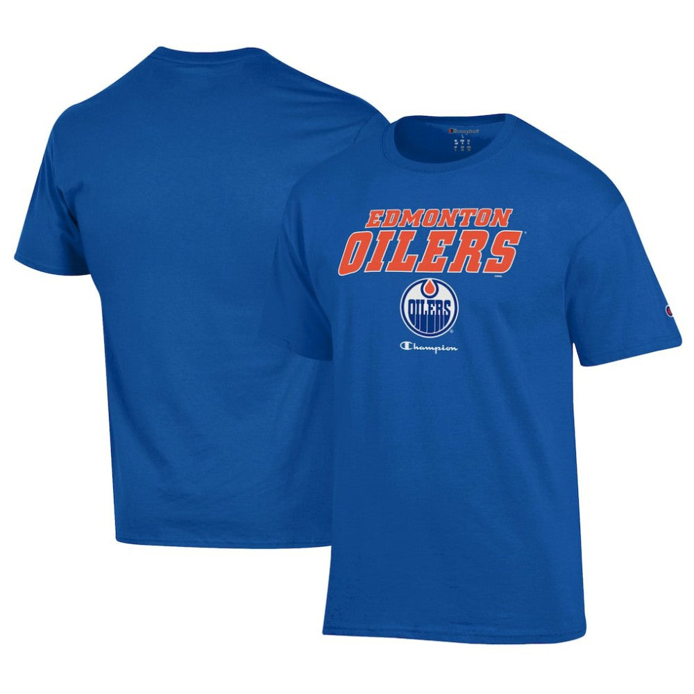 Edmonton Oilers Champion Jersey T-Shirt Outlet