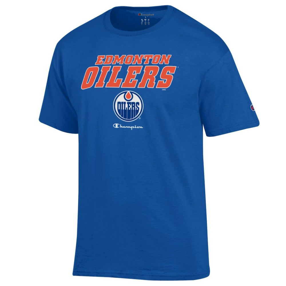 Edmonton Oilers Champion Jersey T-Shirt Outlet
