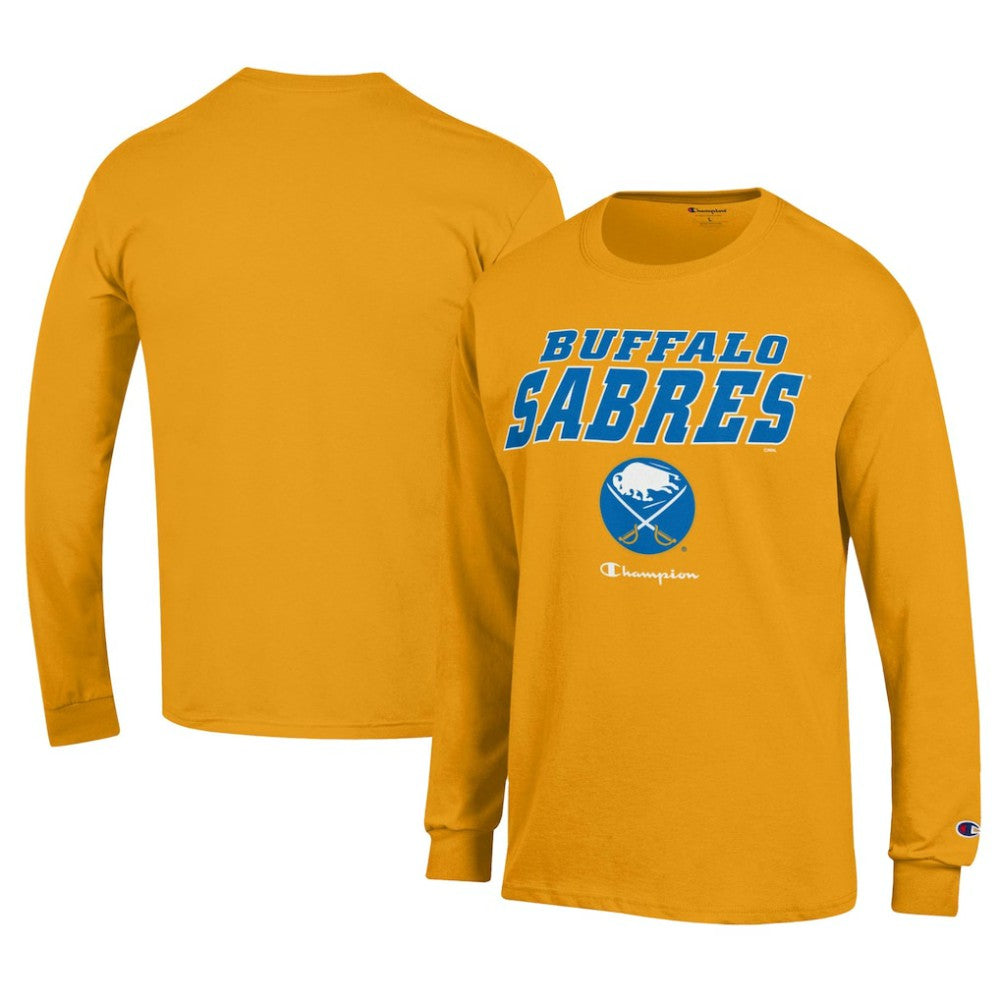 Buffalo Sabres Champion Long-Sleeve Jersey T-Shirt For Sale