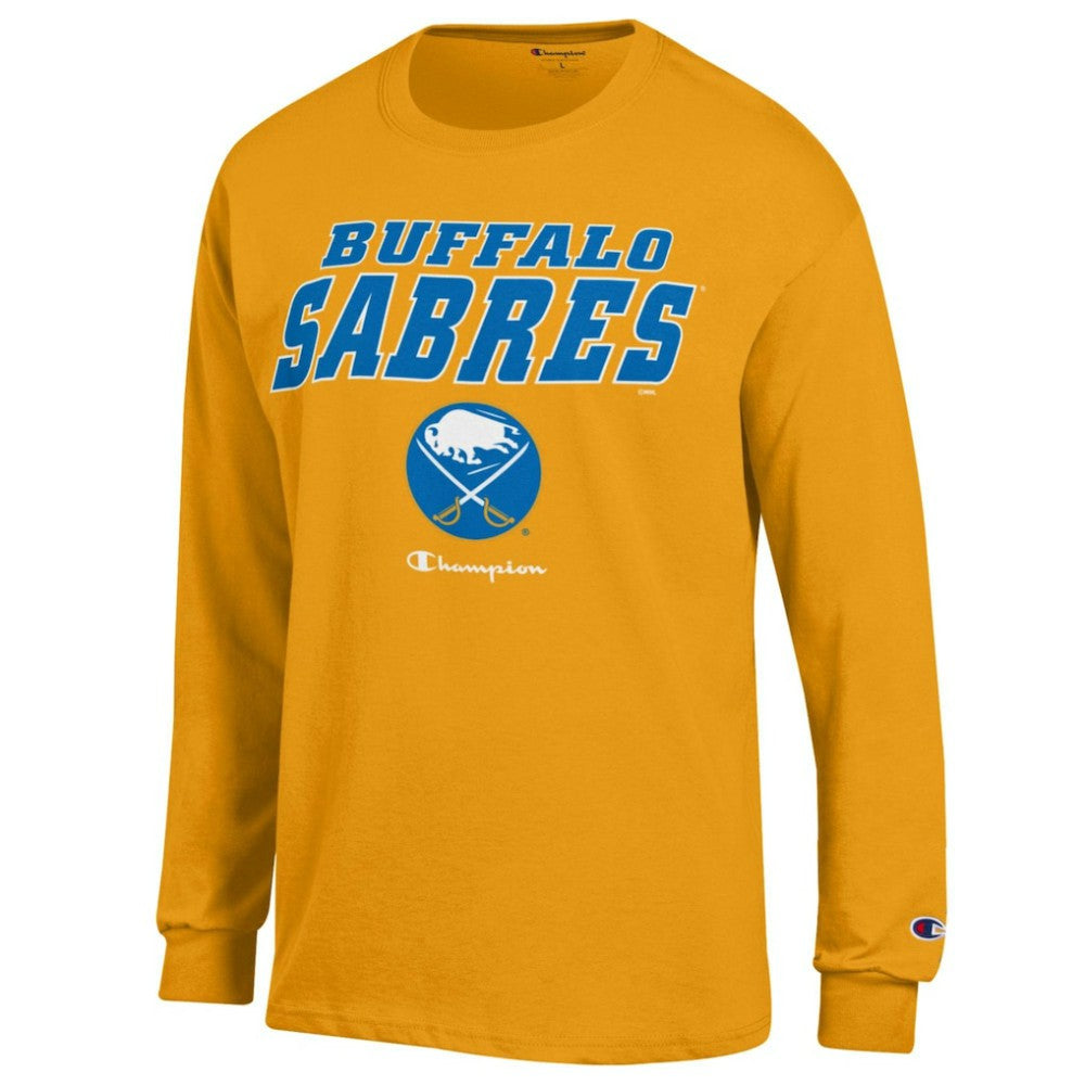 Buffalo Sabres Champion Long-Sleeve Jersey T-Shirt For Sale