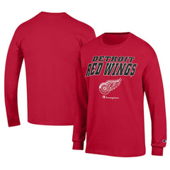 Detroit Red Wings Champion Long-Sleeve Jersey T-Shirt For Sale