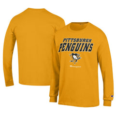 Pittsburgh Penguins Champion Long-Sleeve Jersey T-Shirt Discount