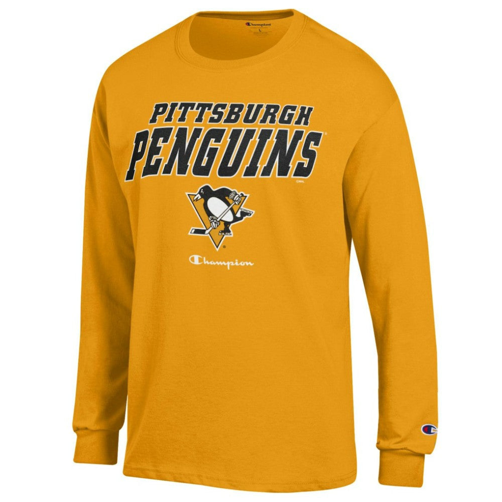 Pittsburgh Penguins Champion Long-Sleeve Jersey T-Shirt Discount