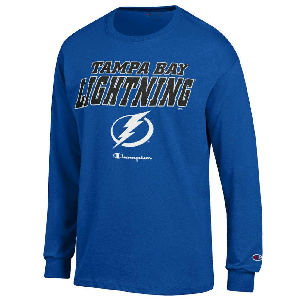 Tampa Bay Lightning Champion Long-Sleeve Jersey T-Shirt For Sale