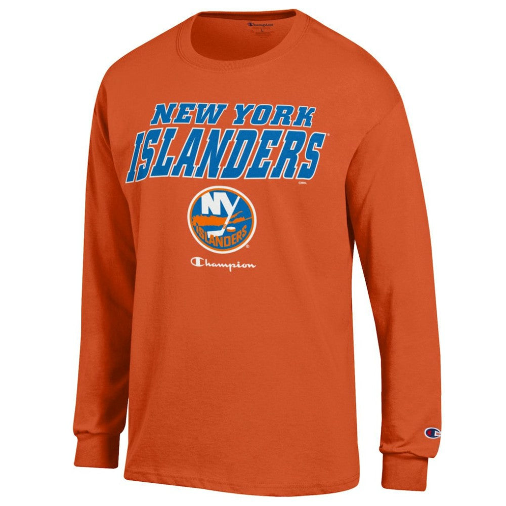 New York Islanders Champion Long-Sleeve Jersey T-Shirt For Sale