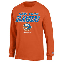 New York Islanders Champion Long-Sleeve Jersey T-Shirt For Sale