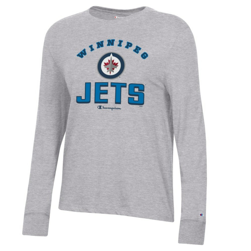 Winnipeg Jets Champion Women's Core Long Sleeve T-Shirt Discount