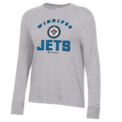 Winnipeg Jets Champion Women's Core Long Sleeve T-Shirt Discount
