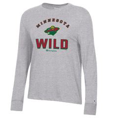 Minnesota Wild Champion Women's Core Long Sleeve T-Shirt Discount