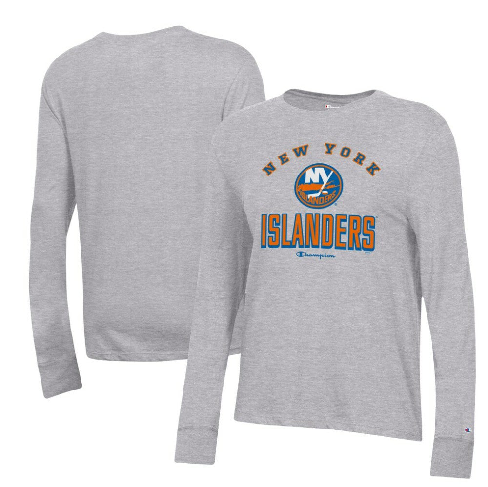 New York Islanders Champion Women's Core Long Sleeve T-Shirt On Sale