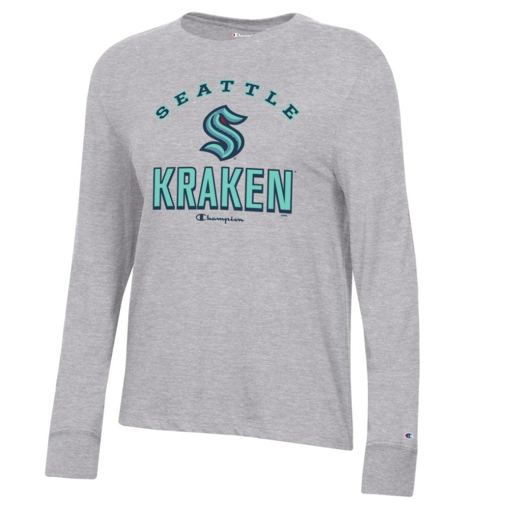 Seattle Kraken Champion Women's Core Long Sleeve T-Shirt Outlet