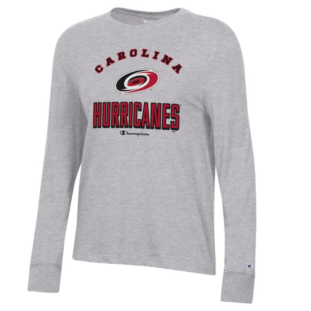 Carolina Hurricanes Champion Women's Core Long Sleeve T-Shirt Online
