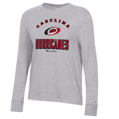Carolina Hurricanes Champion Women's Core Long Sleeve T-Shirt Online