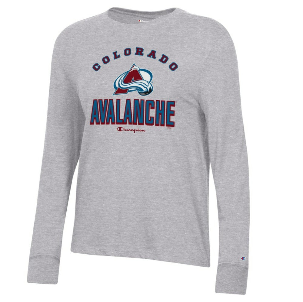 Colorado Avalanche Champion Women's Core Long Sleeve T-Shirt Sale