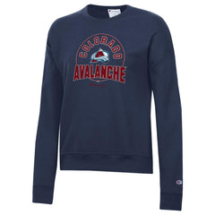 Colorado Avalanche Champion Women's Powerblend Pullover Sweatshirt Outlet