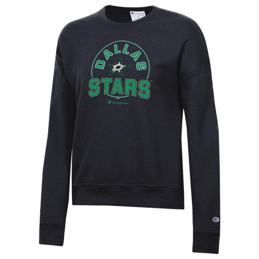Dallas Stars Champion Women's Powerblend Pullover Sweatshirt Outlet