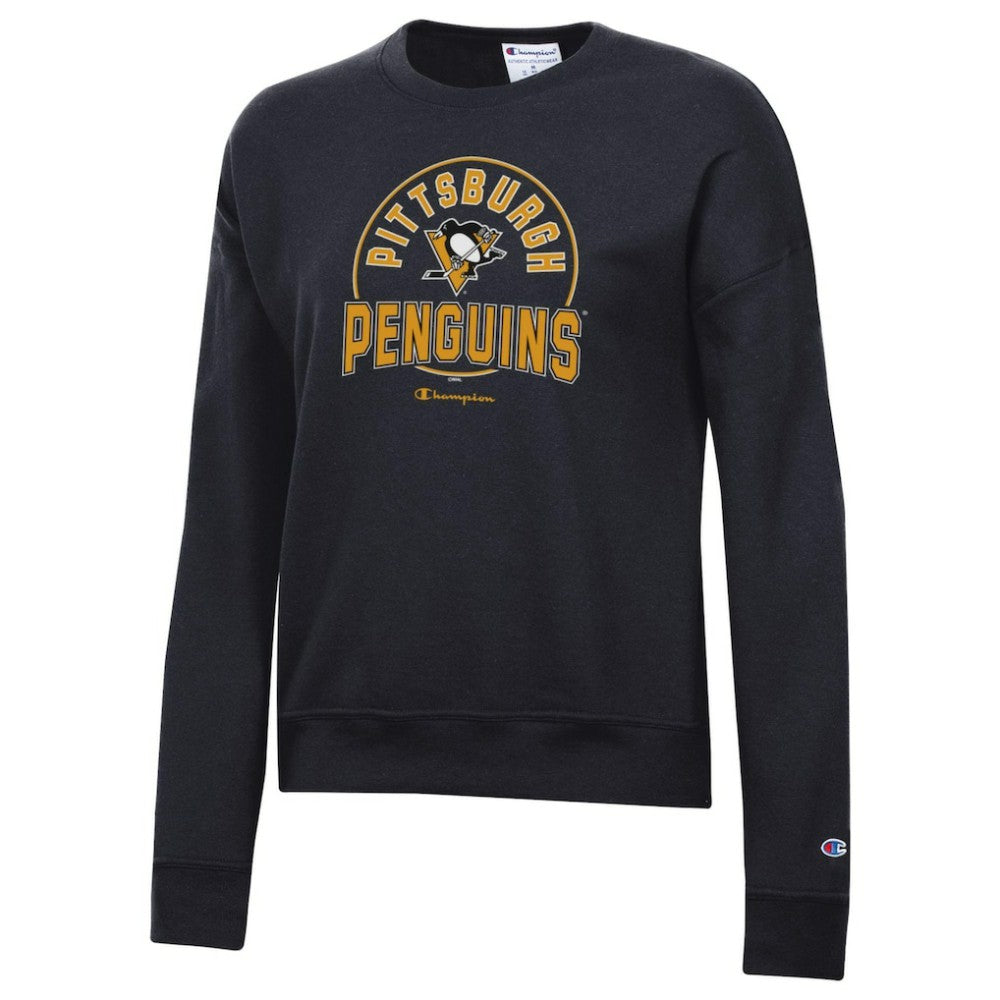 Pittsburgh Penguins Champion Women's Powerblend Pullover Sweatshirt For Sale