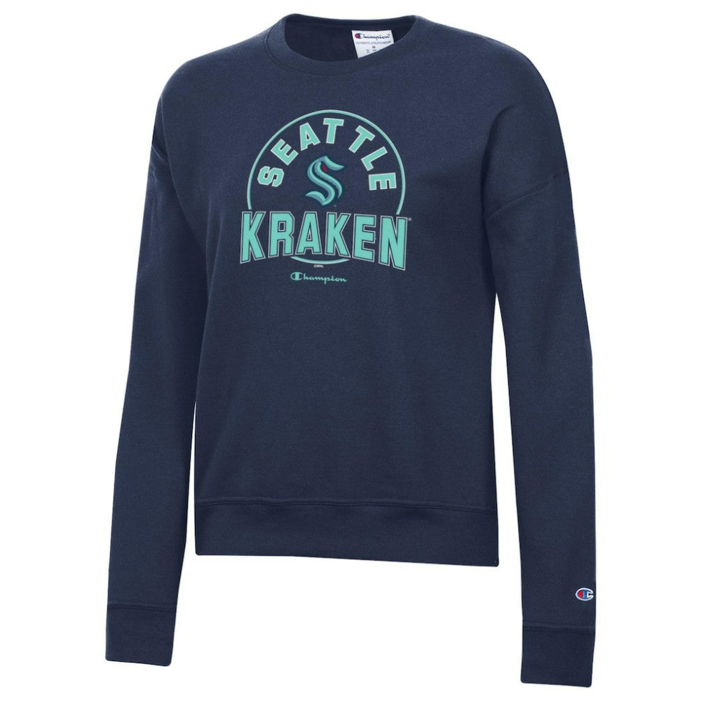 Seattle Kraken Champion Women's Powerblend Pullover Sweatshirt Sale