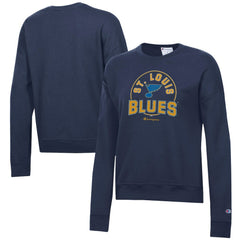 St. Louis Blues Champion Women's Powerblend Pullover Sweatshirt Outlet