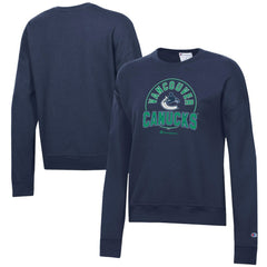 Vancouver Canucks Champion Women's Powerblend Pullover Sweatshirt For Sale