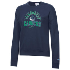 Vancouver Canucks Champion Women's Powerblend Pullover Sweatshirt For Sale