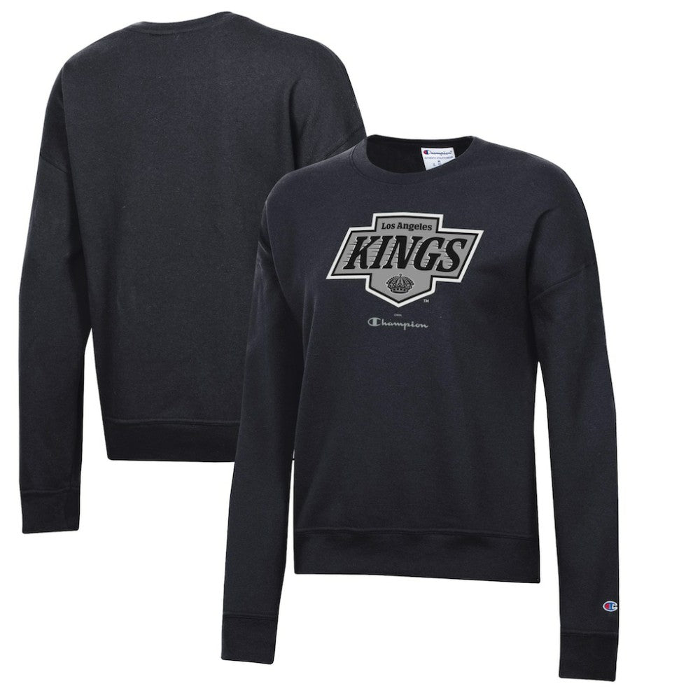 Los Angeles Kings Champion Women's Powerblend Pullover Sweatshirt Outlet