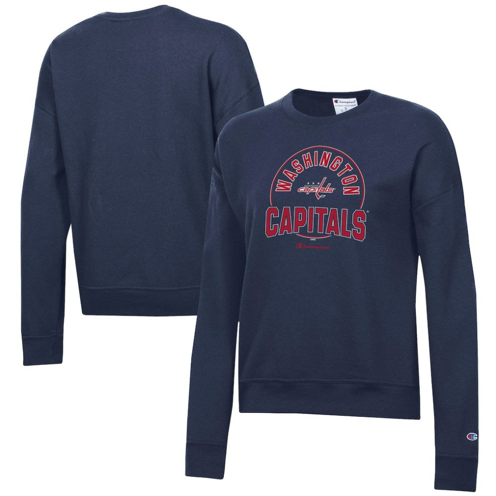 Washington Capitals Champion Women's Powerblend Pullover Sweatshirt Discount