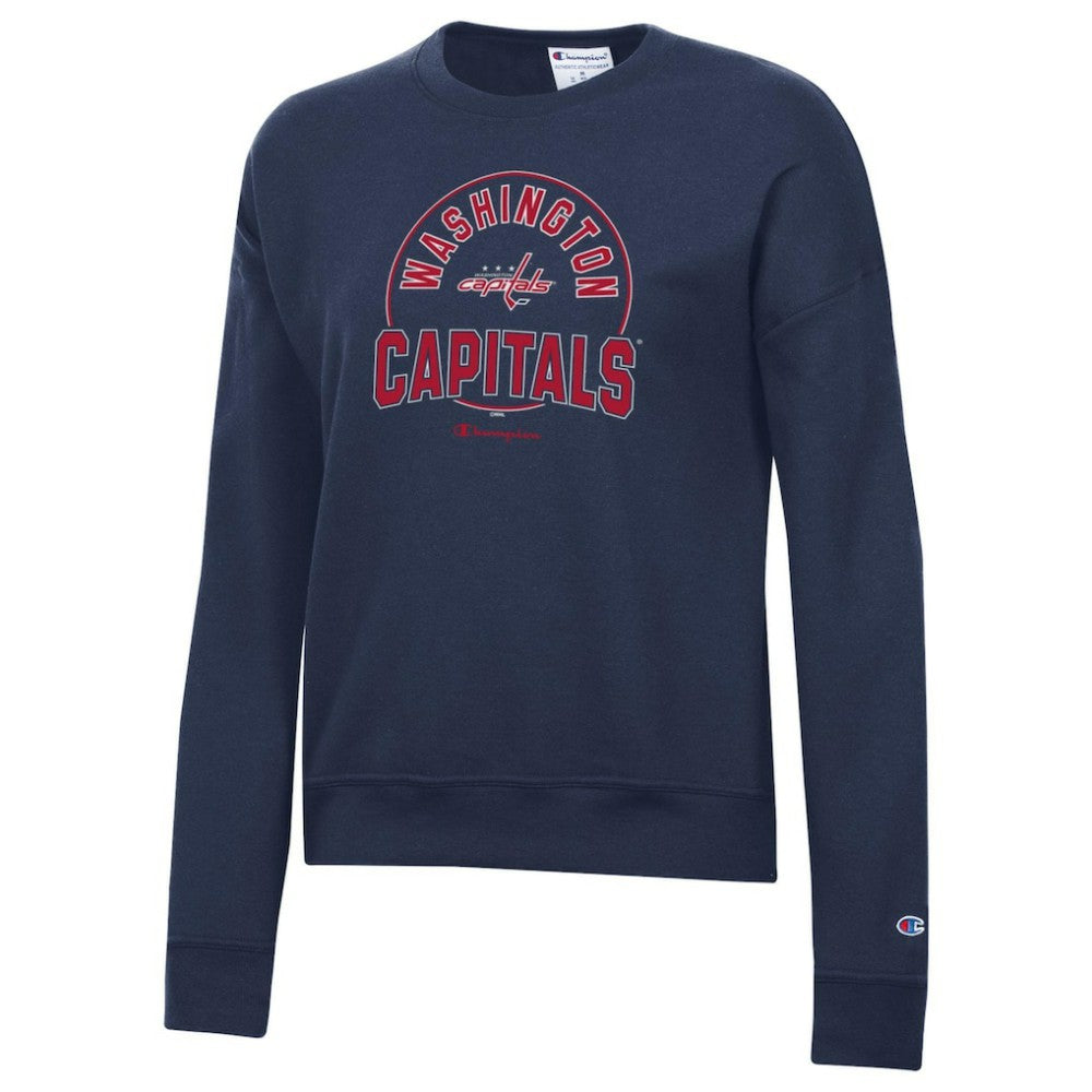 Washington Capitals Champion Women's Powerblend Pullover Sweatshirt Discount