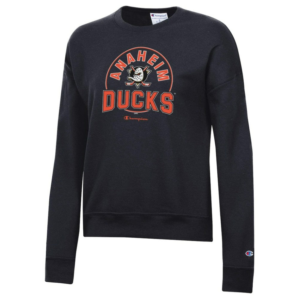 Anaheim Ducks Champion Women's Powerblend Pullover Sweatshirt Sale