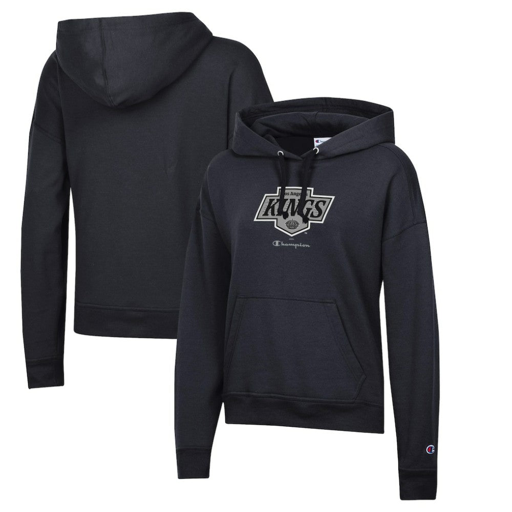 Los Angeles Kings Champion Women's Powerblend Fleece Pullover Hoodie On Sale