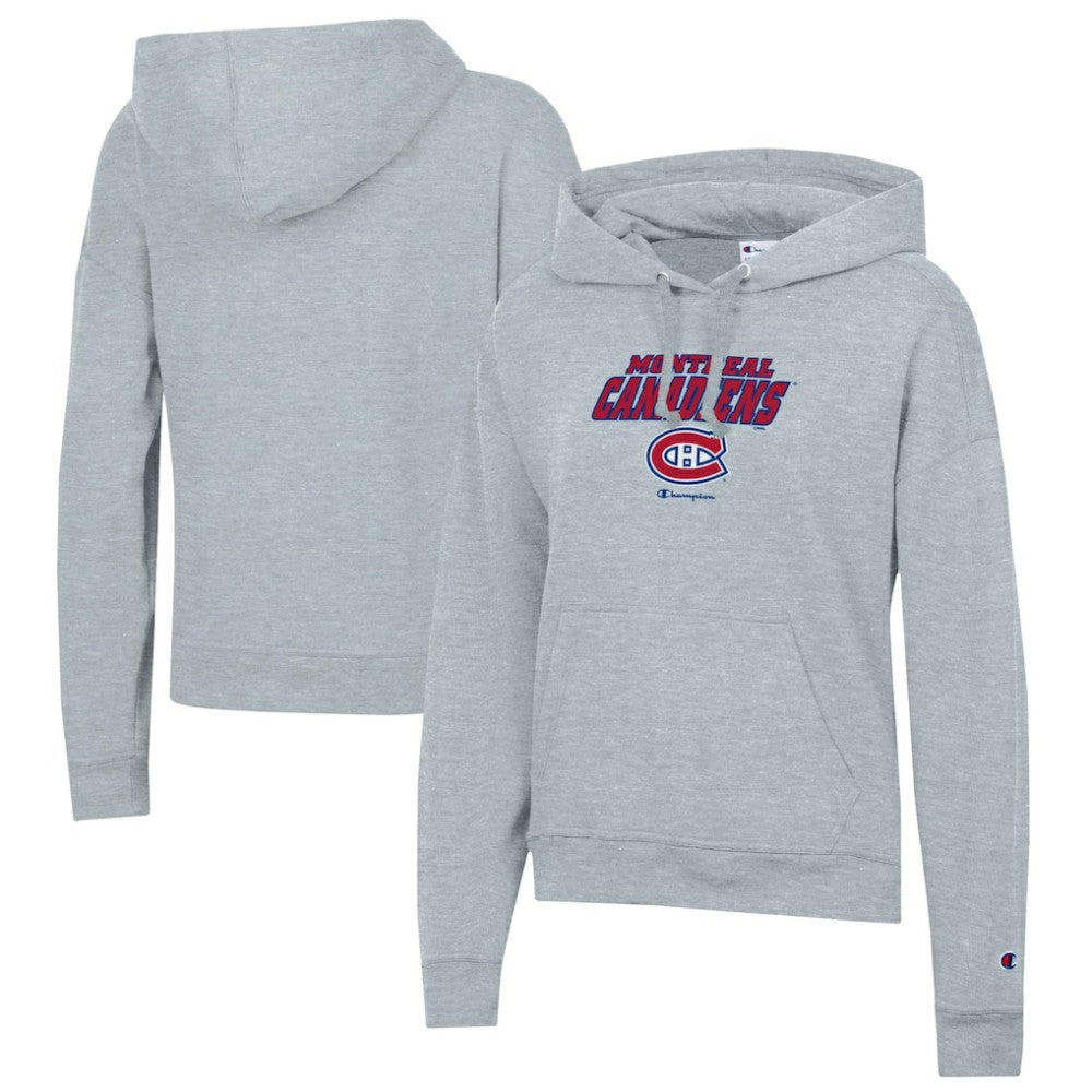 Montreal Canadiens Champion Women's Powerblend Fleece Pullover Hoodie On Sale