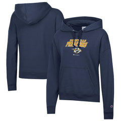 Nashville Predators Champion Women's Powerblend Fleece Pullover Hoodie On Sale