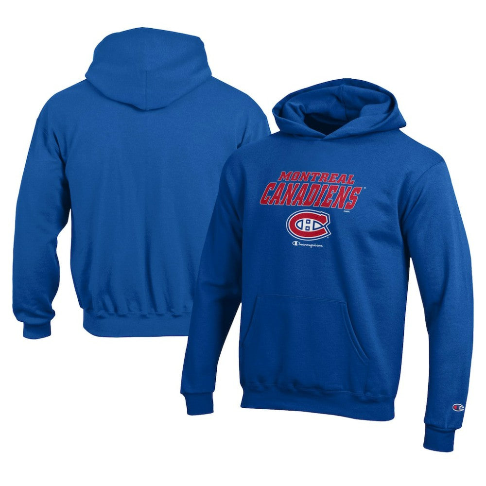 Montreal Canadiens Champion Youth Eco Powerblend Pullover Hoodie Discount