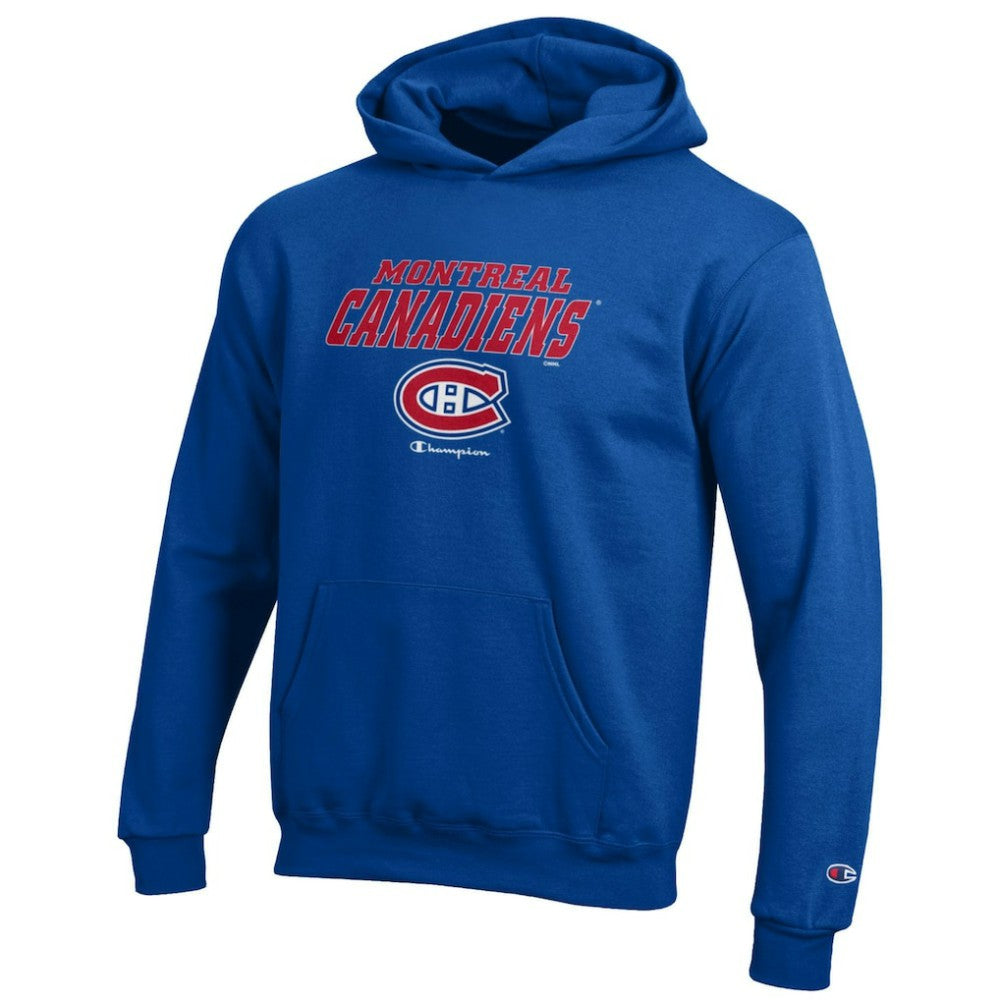 Montreal Canadiens Champion Youth Eco Powerblend Pullover Hoodie Discount