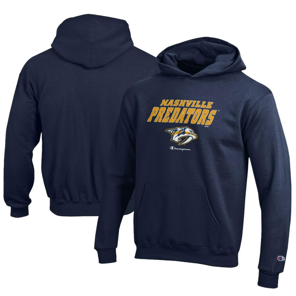 Nashville Predators Champion Youth Eco Powerblend Pullover Hoodie Sale