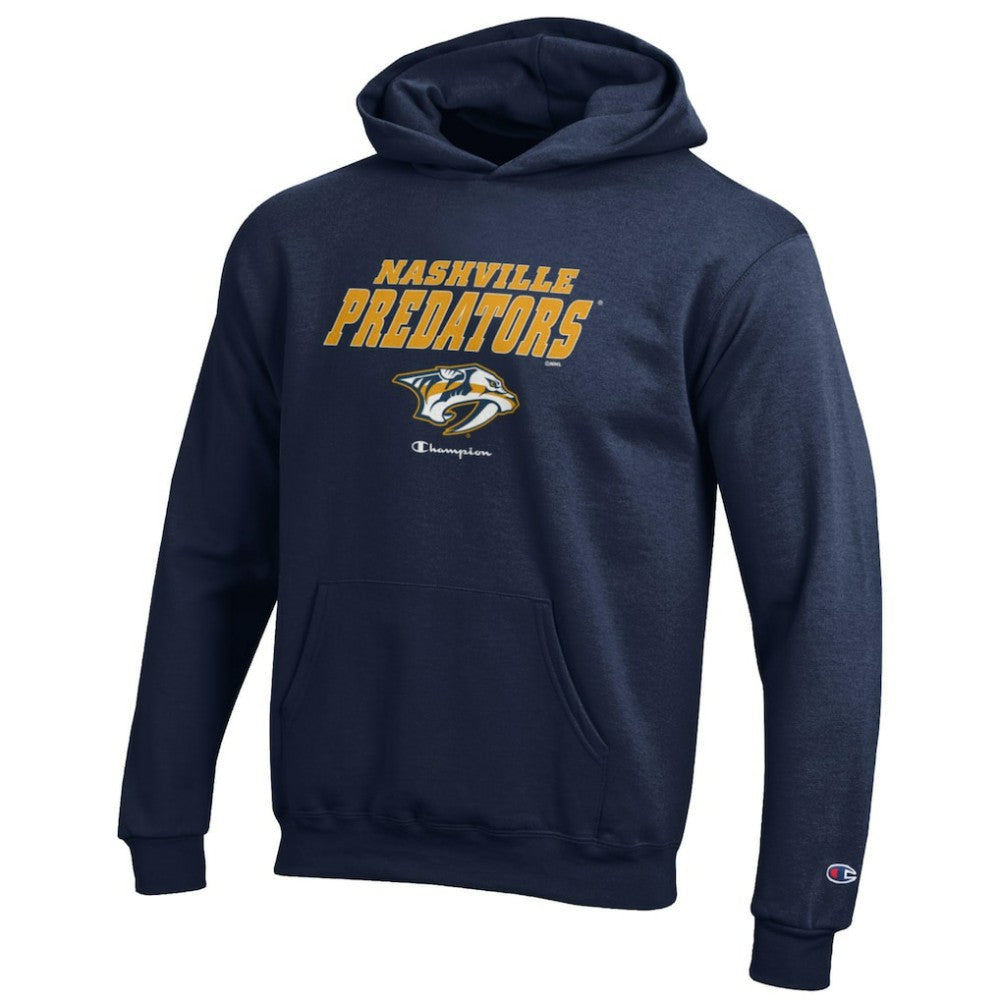 Nashville Predators Champion Youth Eco Powerblend Pullover Hoodie Sale