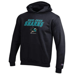 San Jose Sharks Champion Youth Eco Powerblend Pullover Hoodie Sale