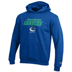 Vancouver Canucks Champion Youth Eco Powerblend Pullover Hoodie Sale