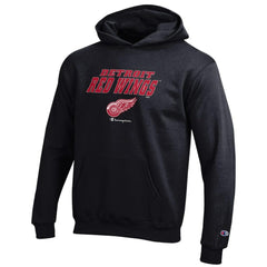 Detroit Red Wings Champion Youth Eco Powerblend Pullover Hoodie Discount