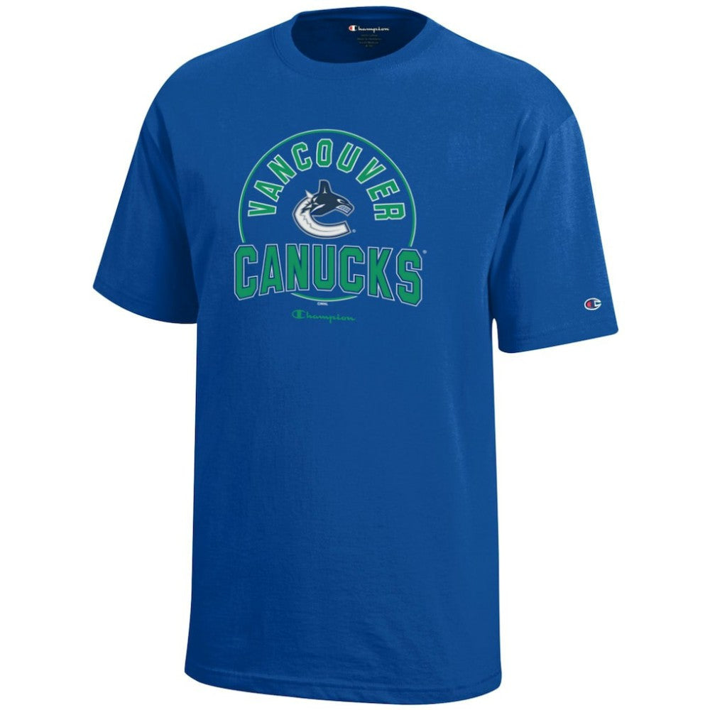 Vancouver Canucks Champion Youth Jersey T-Shirt On Sale