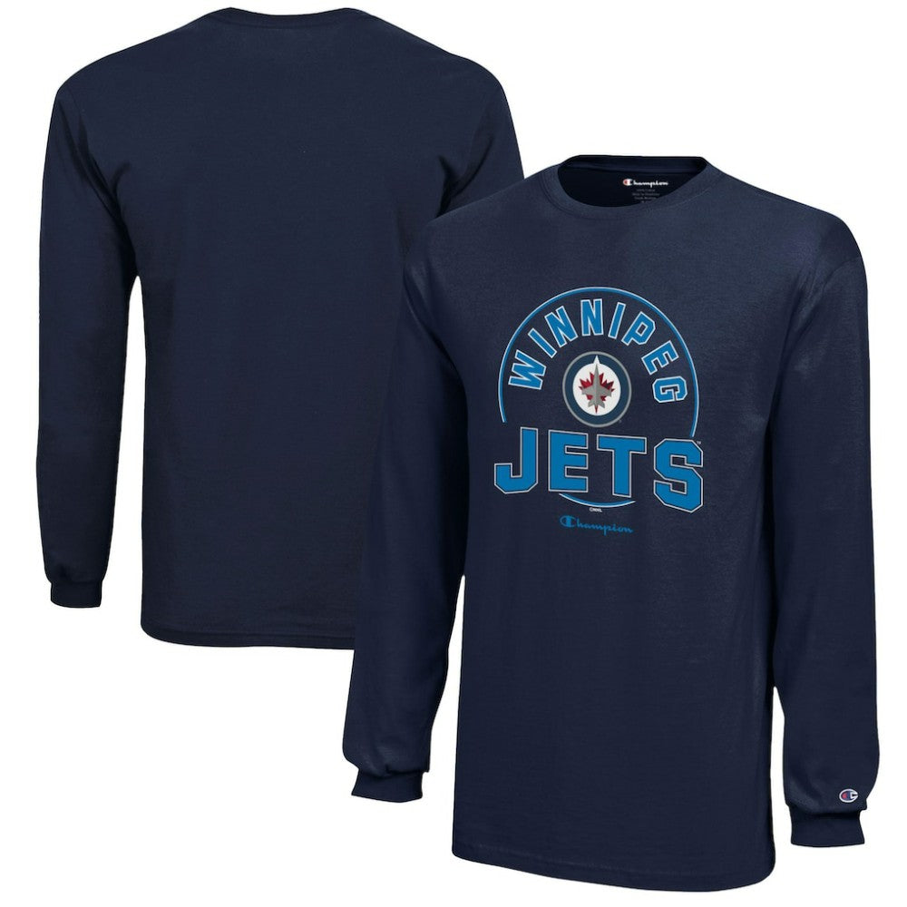Winnipeg Jets Champion Youth Long-Sleeve Jersey T-Shirt Online
