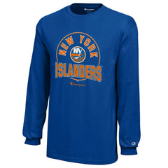 New York Islanders Champion Youth Long-Sleeve Jersey T-Shirt On Sale