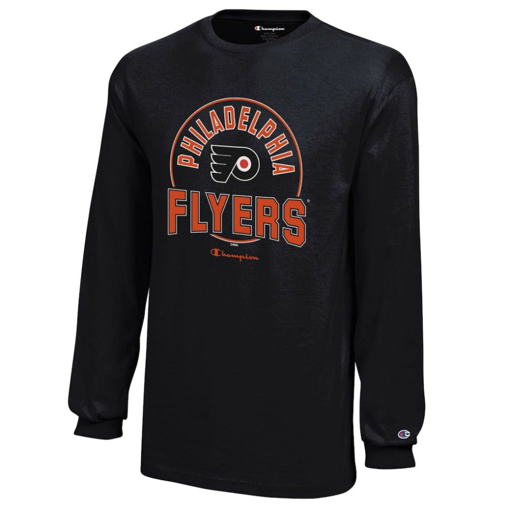 Philadelphia Flyers Champion Youth Long-Sleeve Jersey T-Shirt Discount