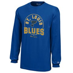 St. Louis Blues Champion Youth Long-Sleeve Jersey T-Shirt Outlet