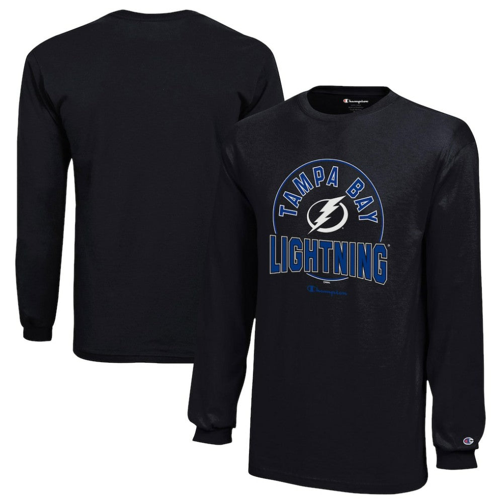 Tampa Bay Lightning Champion Youth Long-Sleeve Jersey T-Shirt For Sale