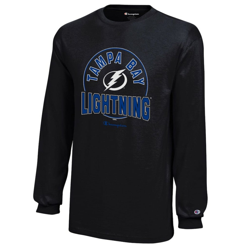 Tampa Bay Lightning Champion Youth Long-Sleeve Jersey T-Shirt For Sale